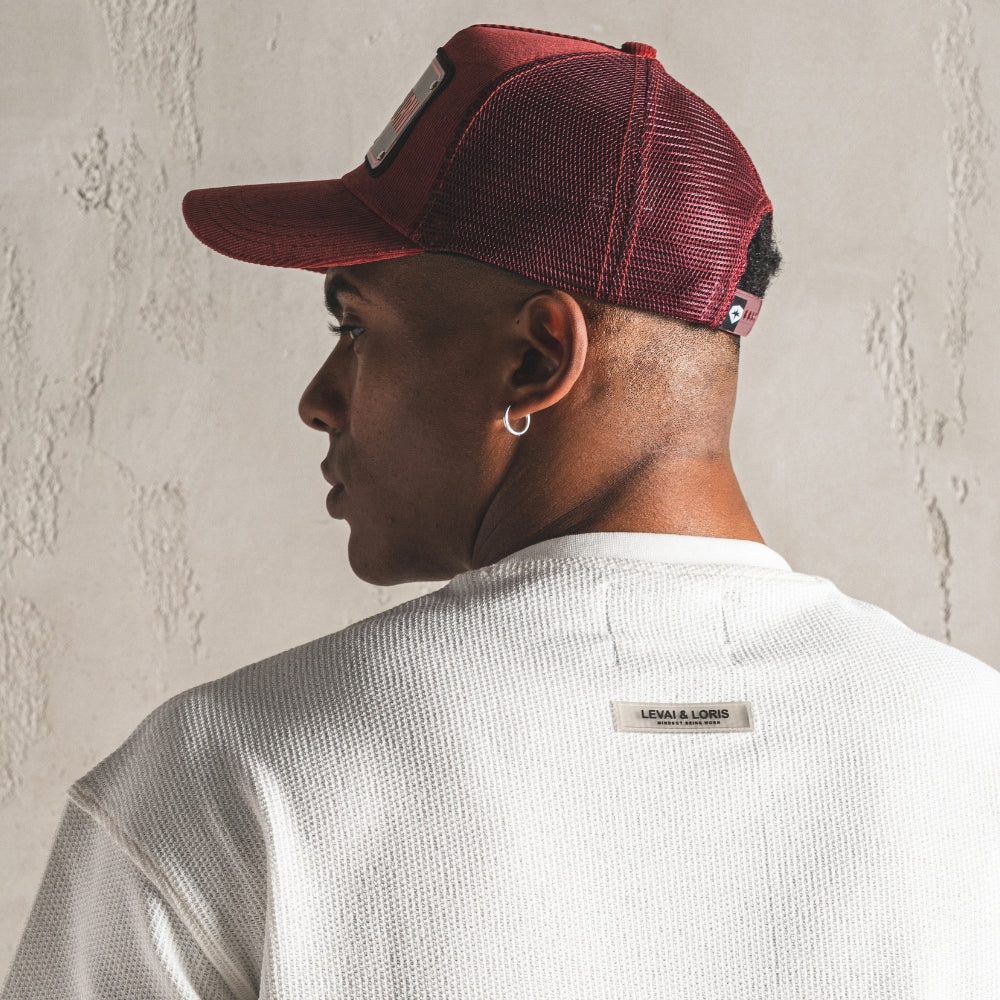 White Signature Jacquard T-Shirt