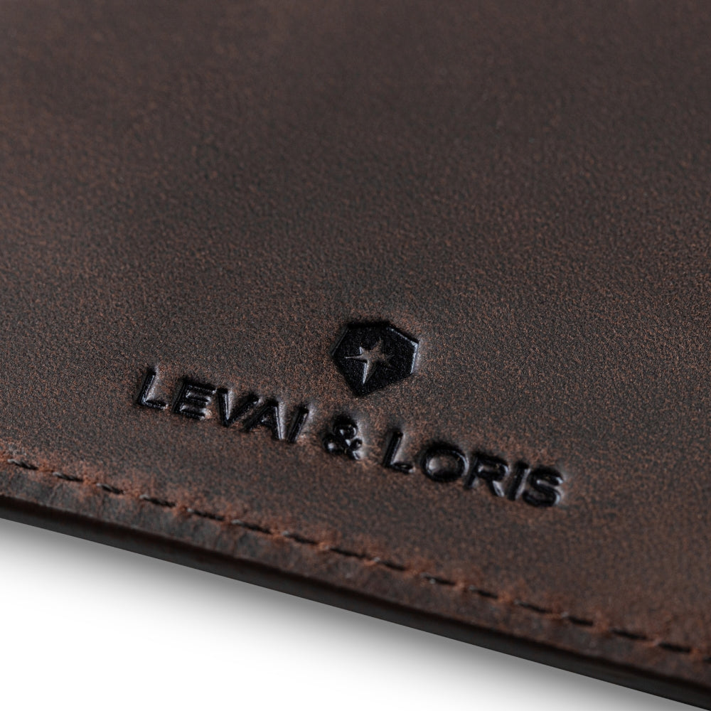 Chancellor Passport Wallet - Dark Brown