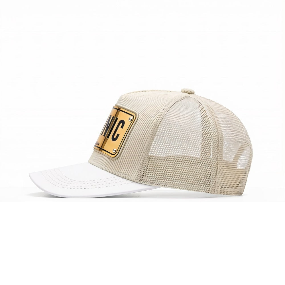 Iconic Unisex trucker Cap ( Gold Platted Edition )