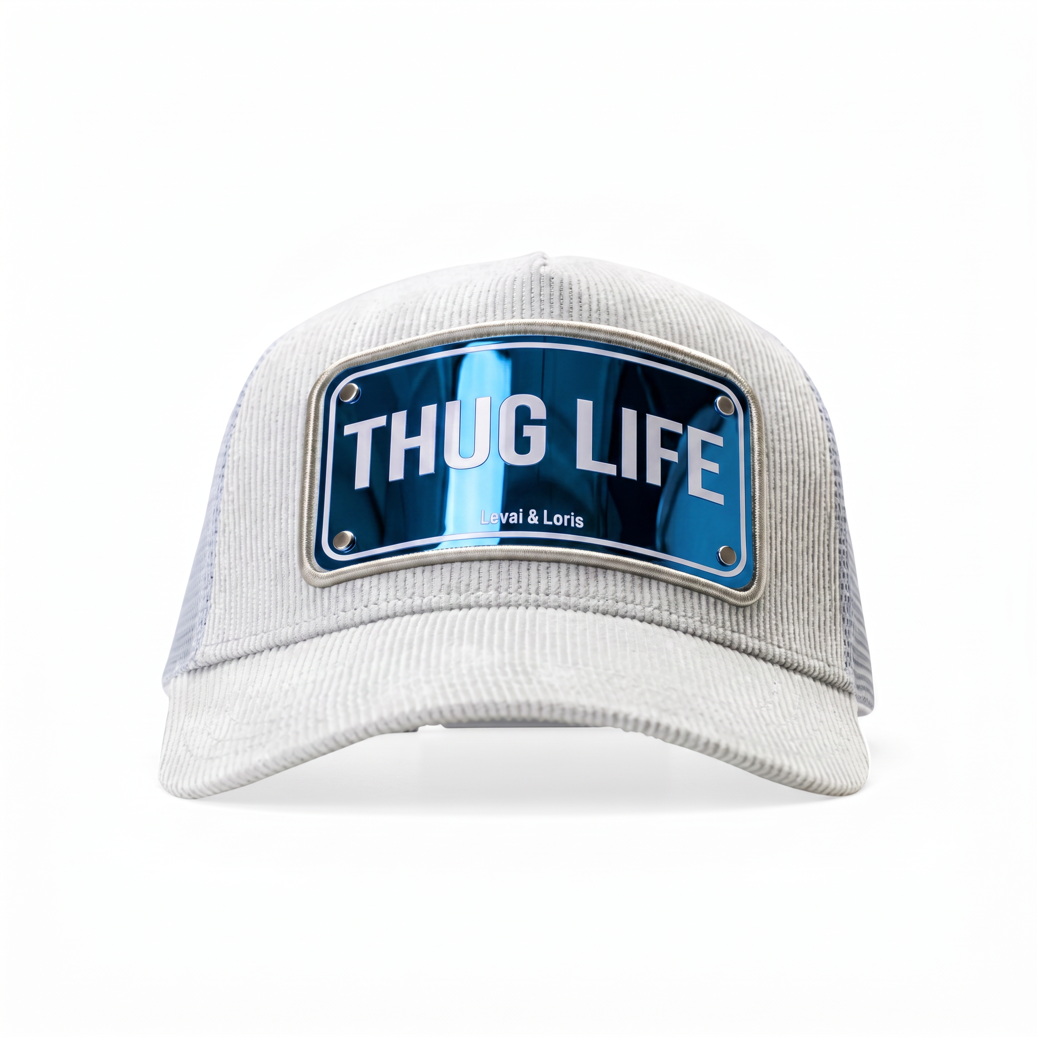 Thug Life - Unisex trucker Cap (LUX Chrome Edition )