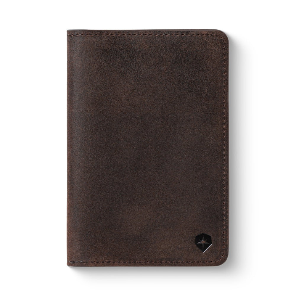 Chancellor Passport Wallet - Dark Brown