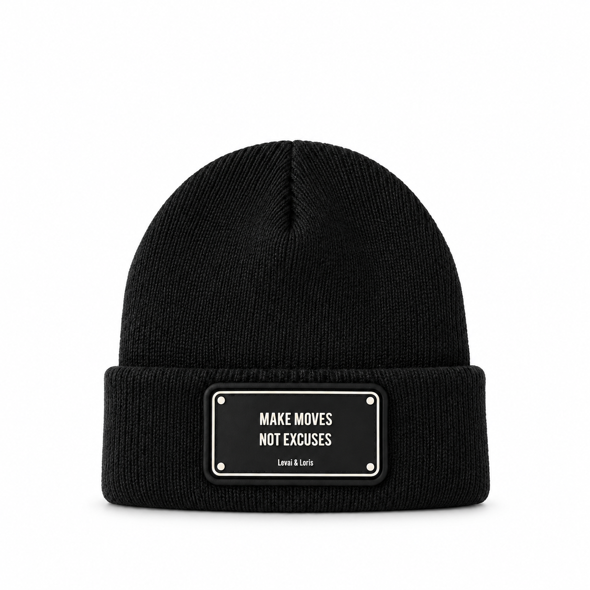 Make Moves, Not Excuses Unisex Beanie