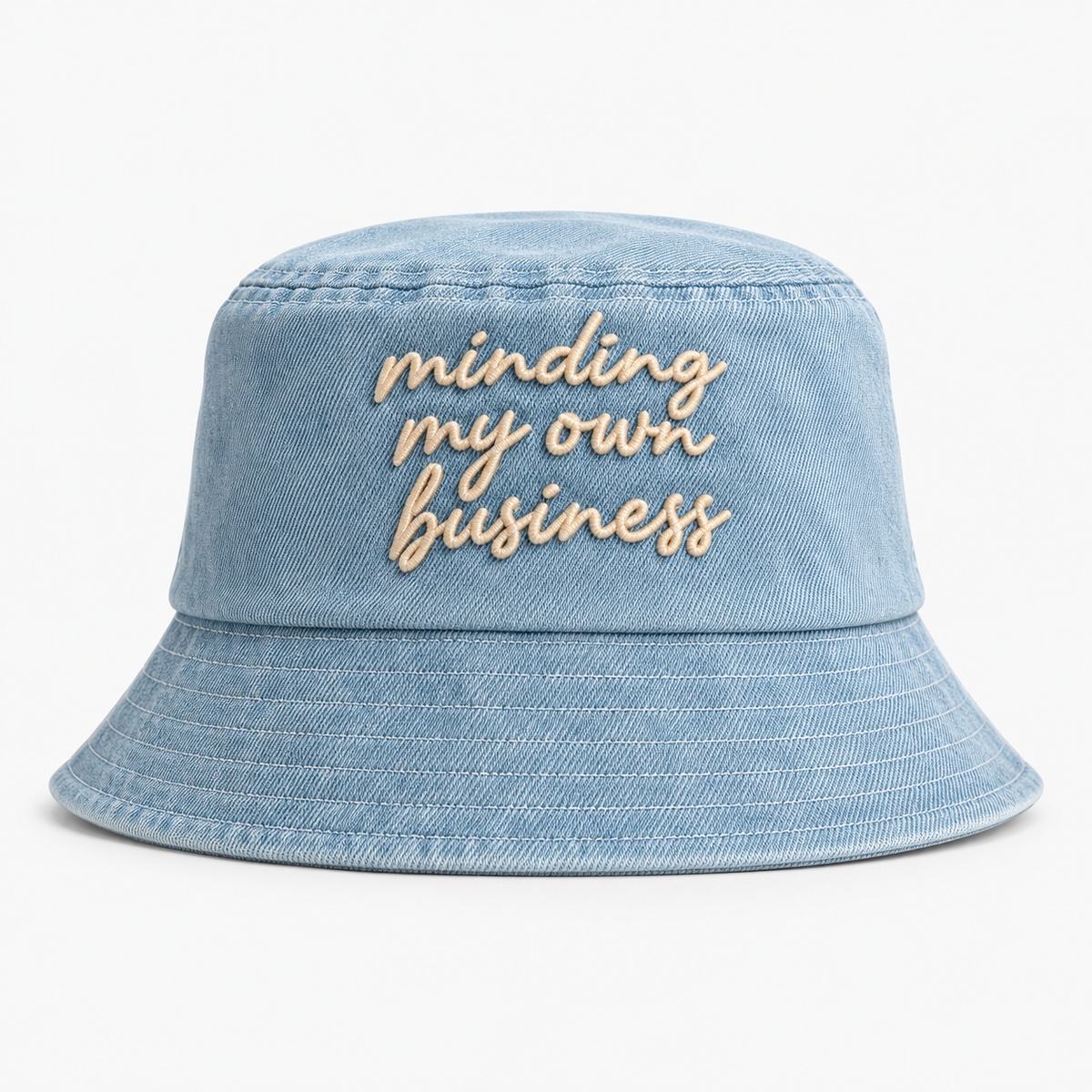 Minding My Own Business Bucket Hat