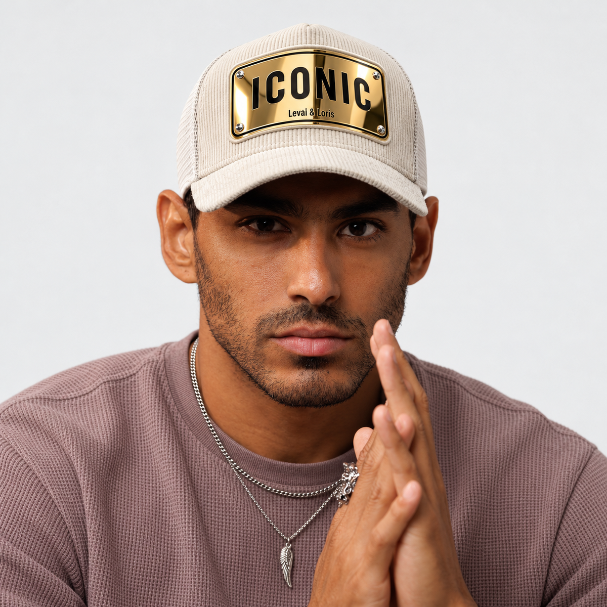 Iconic trucker Cap ( Gold Platted)
