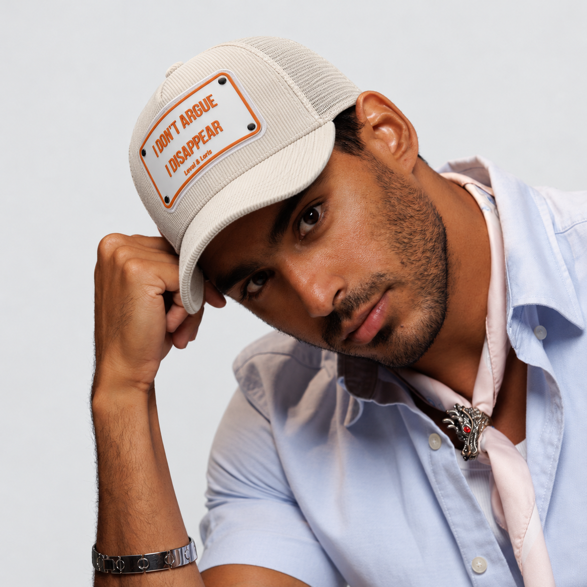 I Dont Argue , I Disappear Trucker cap