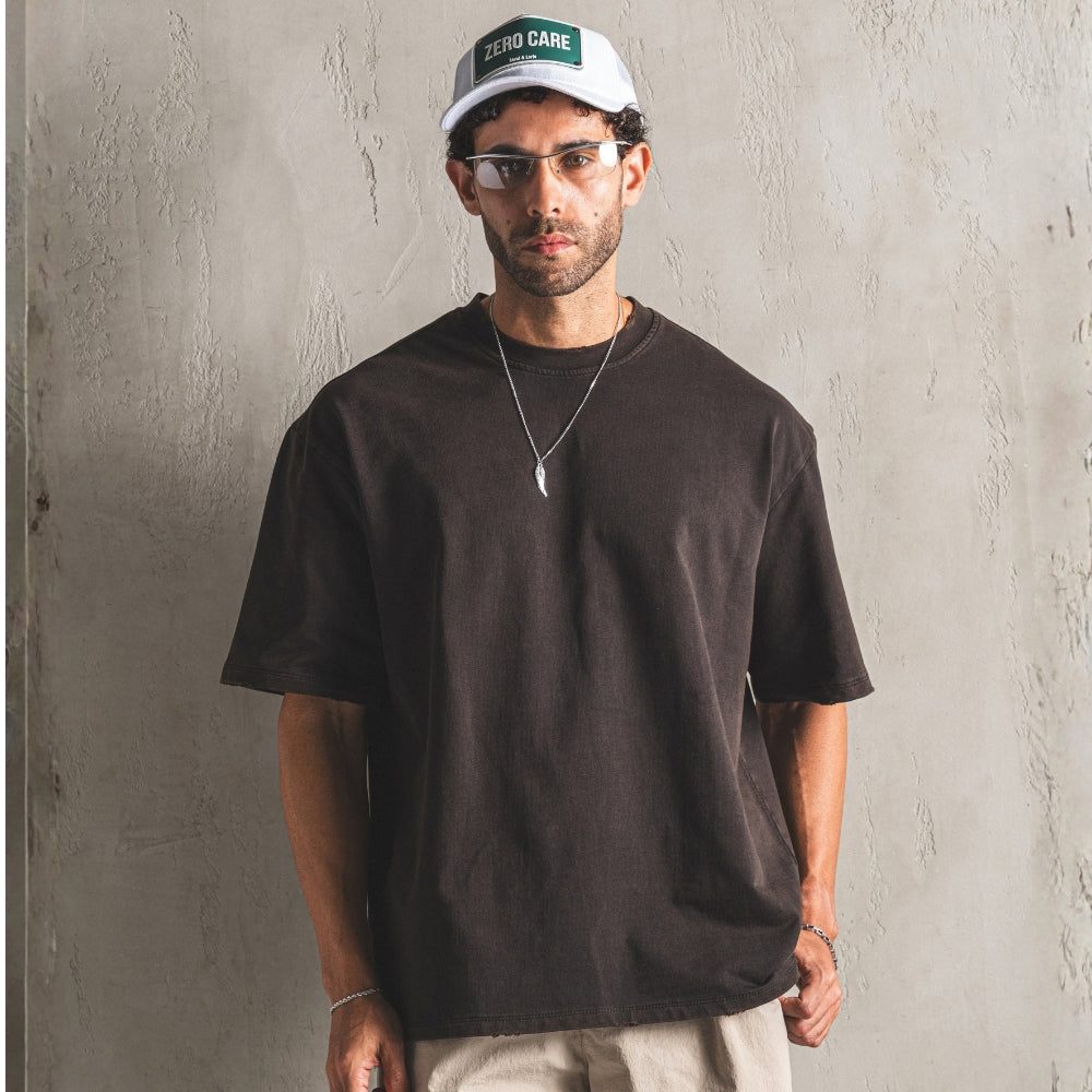 911 Black Washed T-Shirt