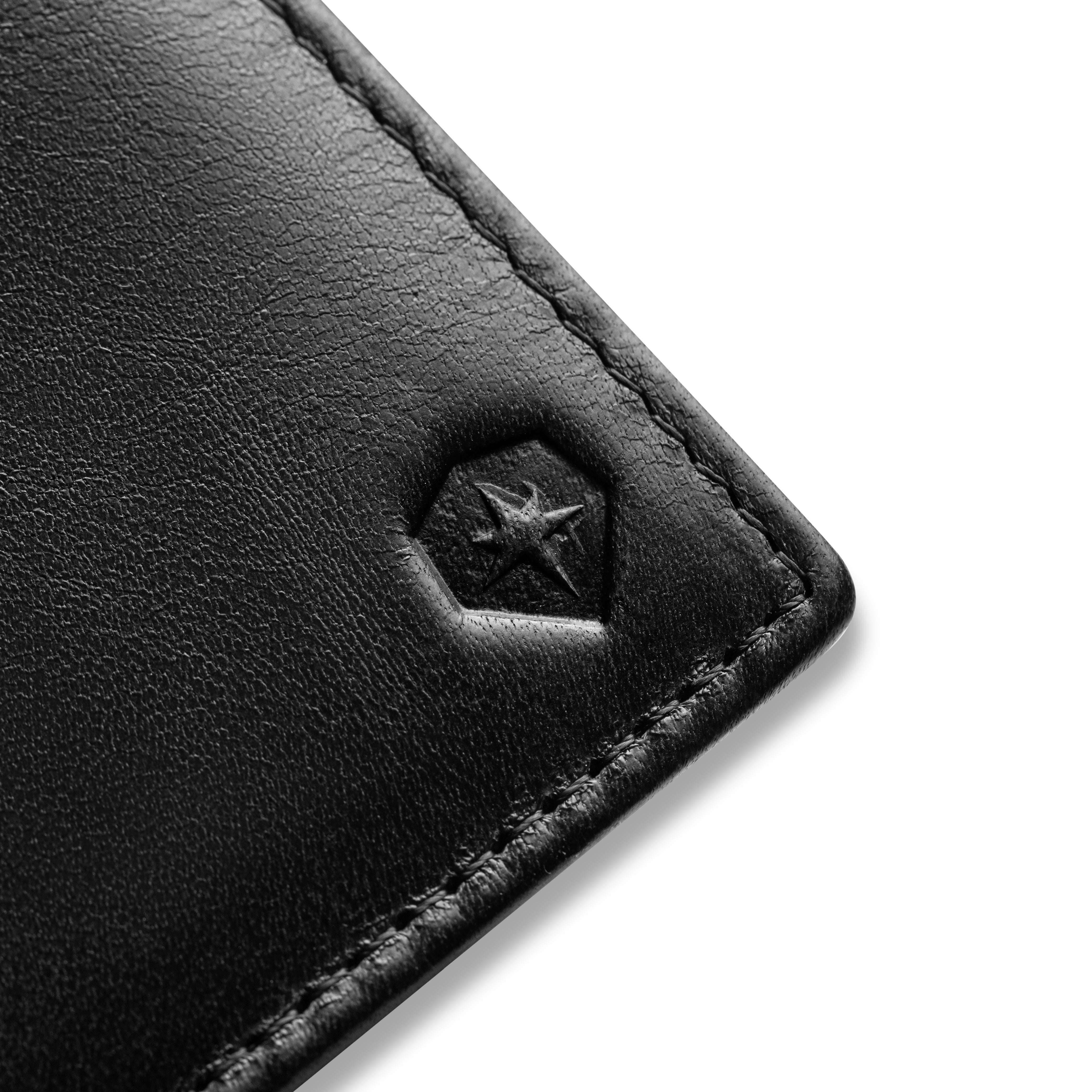 Trifold Baron Wallet - Black