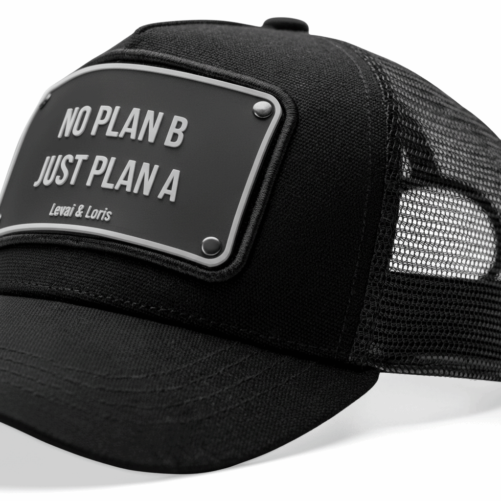 No Plan B , Just Plan A - Unisex Trucker cap