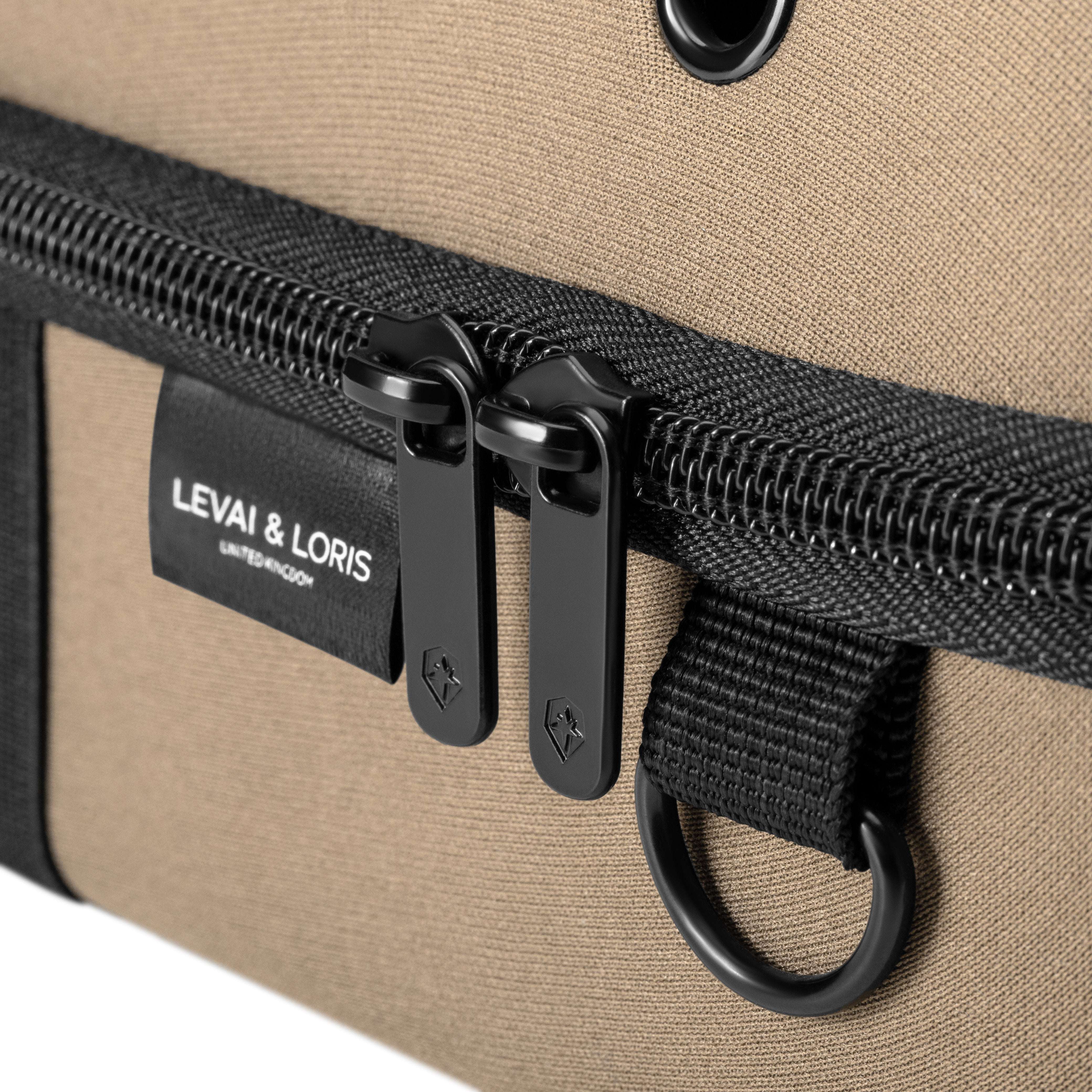 Premium Caps Bag - Light Beige