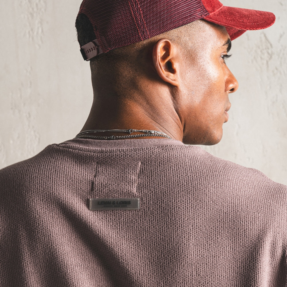 Purple Signature Jacquard T-Shirt