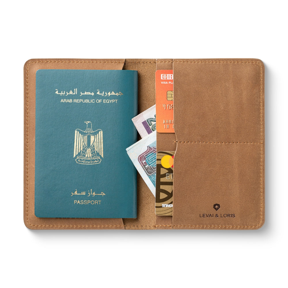 Chancellor Passport wallet - Beige