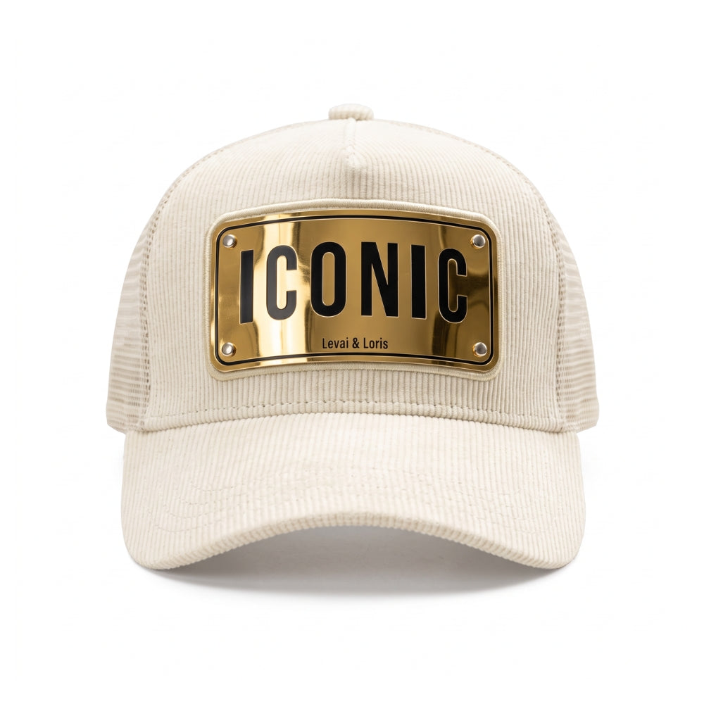 Iconic Unisex trucker Cap ( Gold Platted Edition )