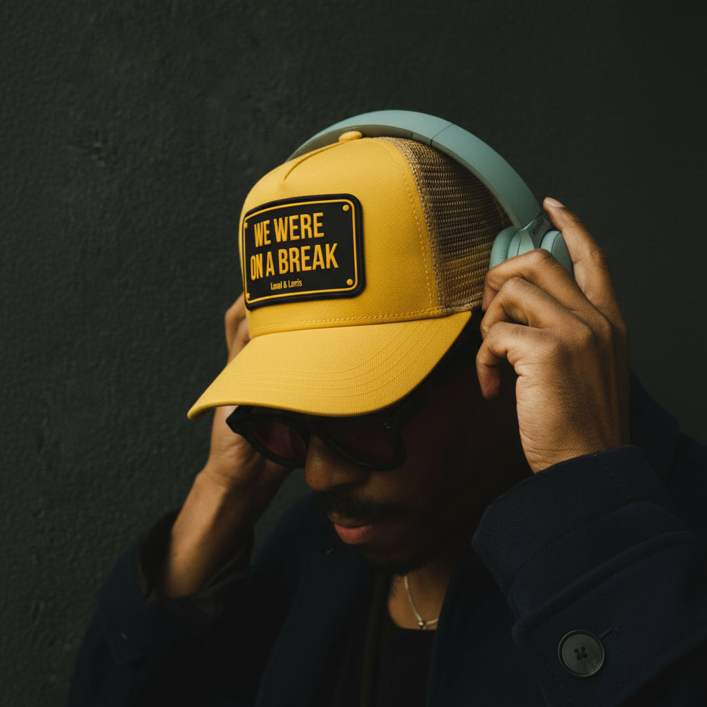 We Were On a Break Trucker Cap
