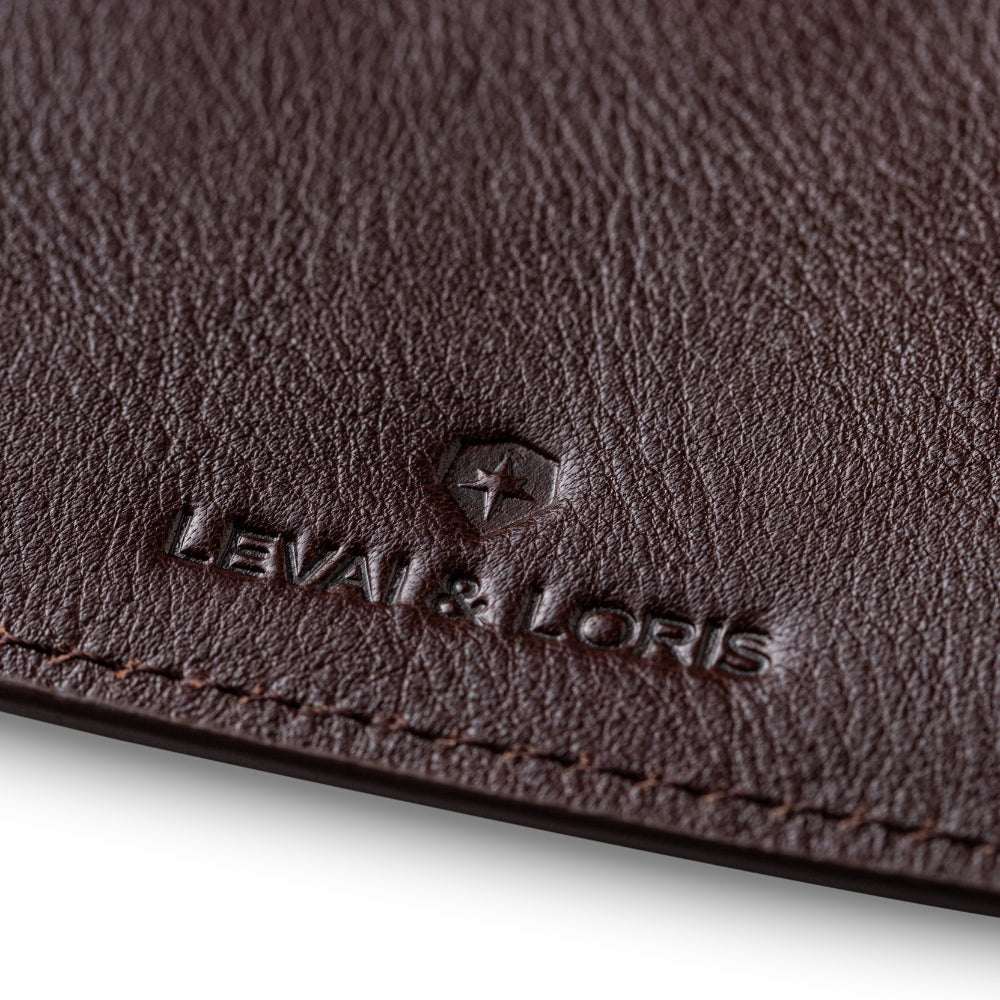 Marquess Passport wallet - Dark Brown
