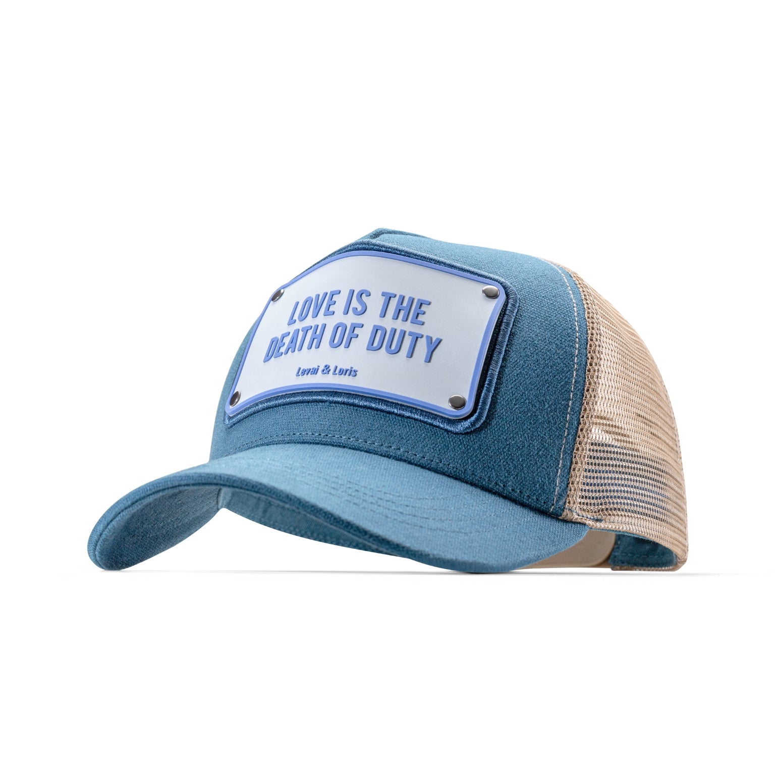 Love is The Death of Duty Unisex Trucker Cap