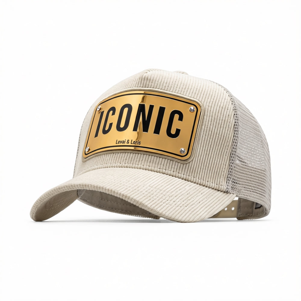 Iconic Unisex trucker Cap ( Gold Platted Edition )