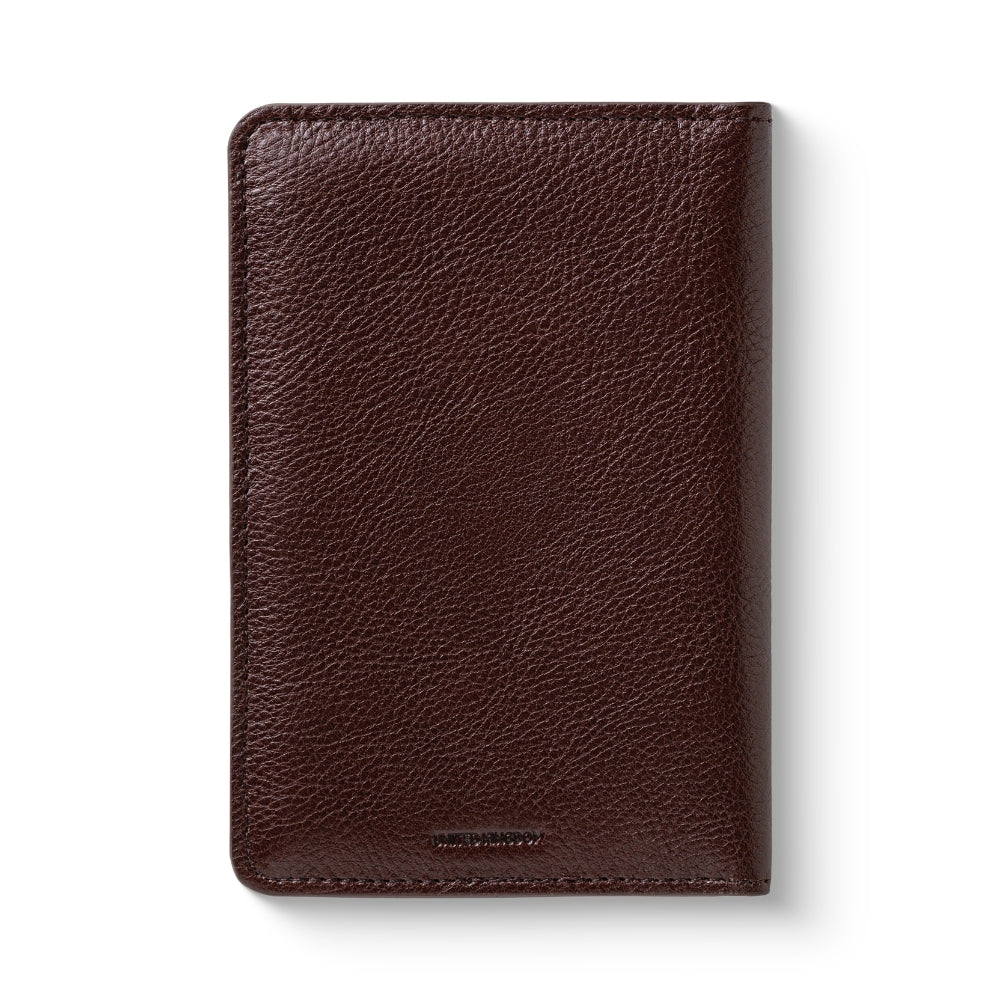 Marquess Passport wallet - Dark Brown