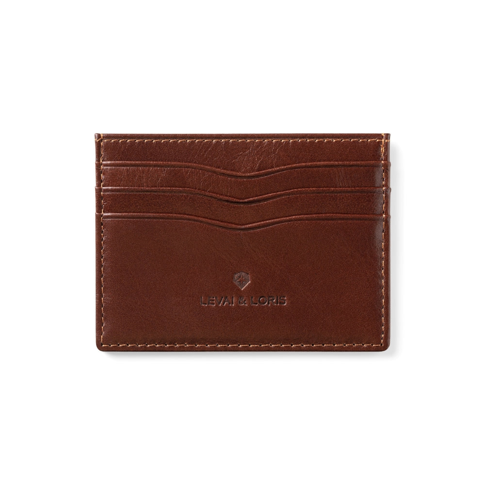Duke Card Holder - Cinnamon Brown | levaiandloris