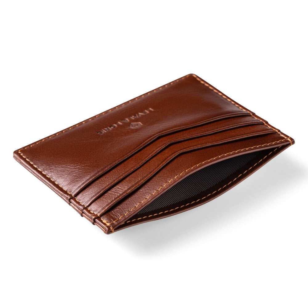 Duke Card Holder - Cinnamon Brown | levaiandloris