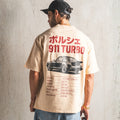 911 Turbo Beige Distressed T-Shirt