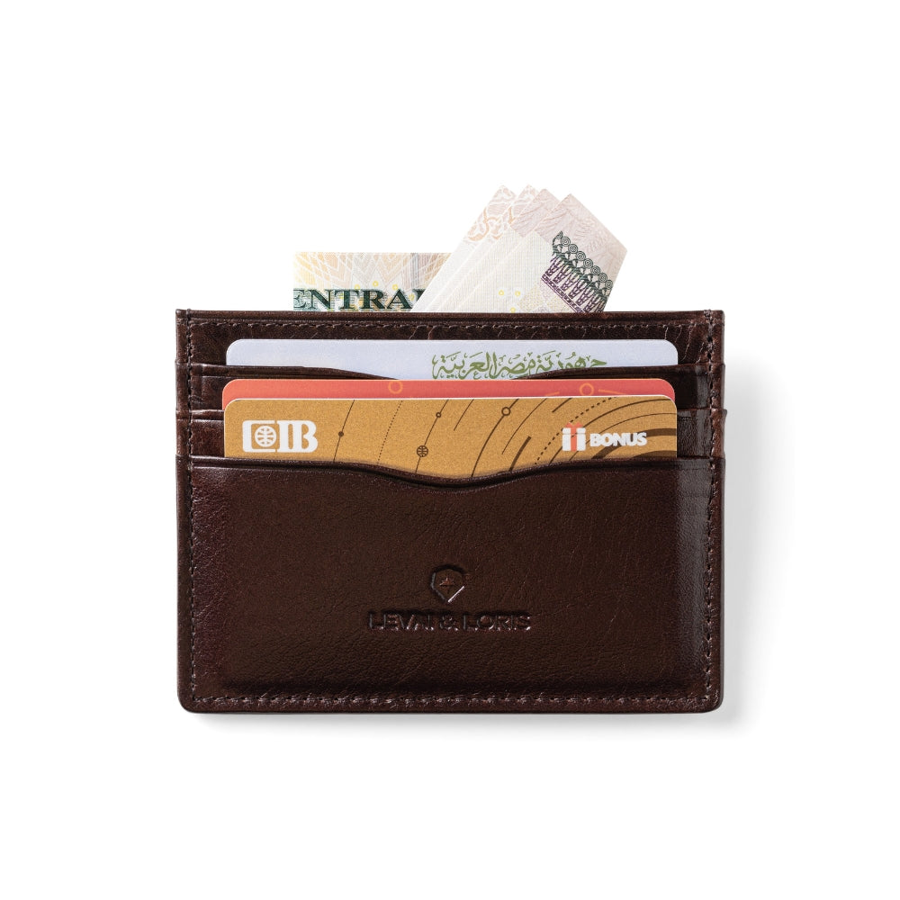 Duke Card Holder - Dark Brown