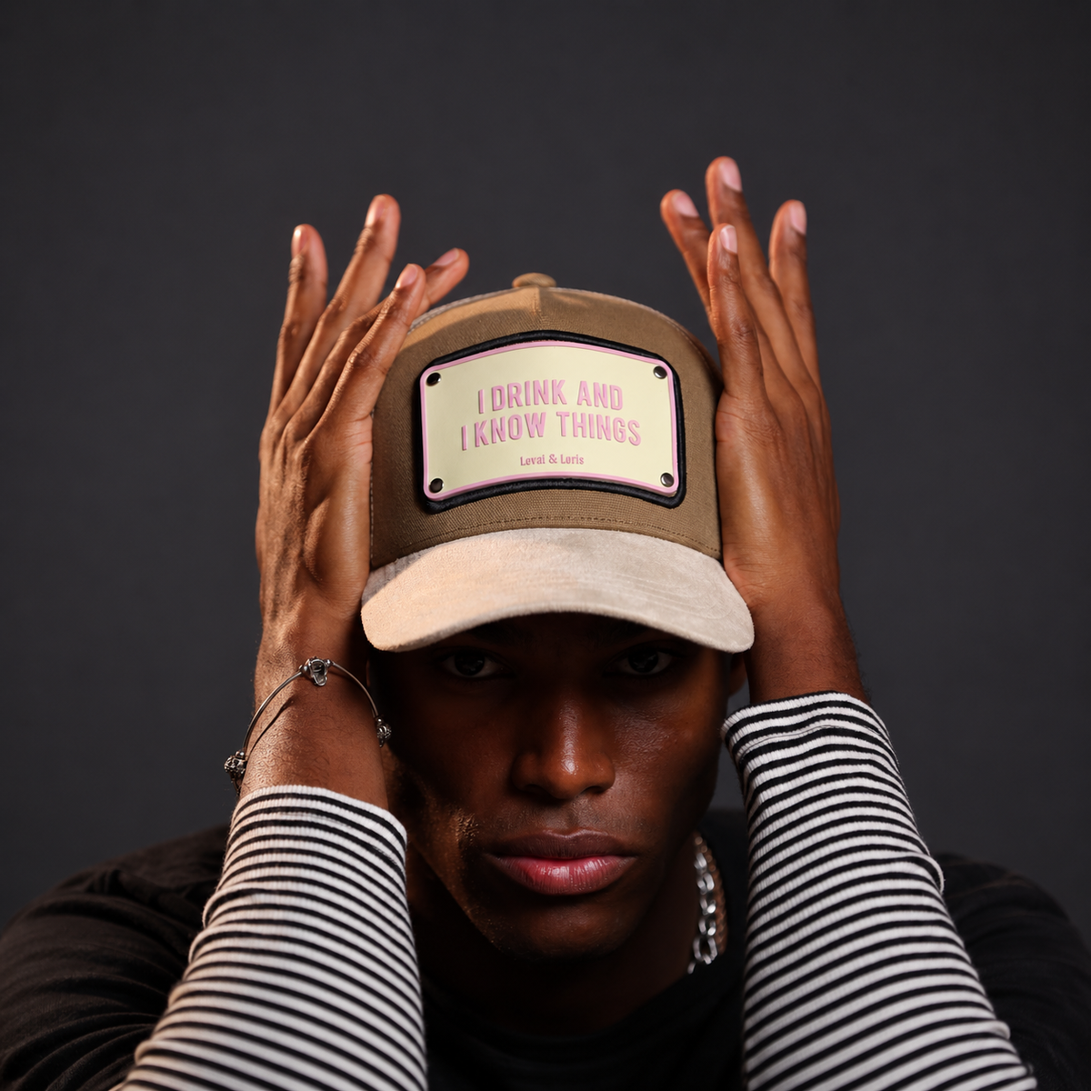 I Drink and I Know Things Unisex Trucker Cap