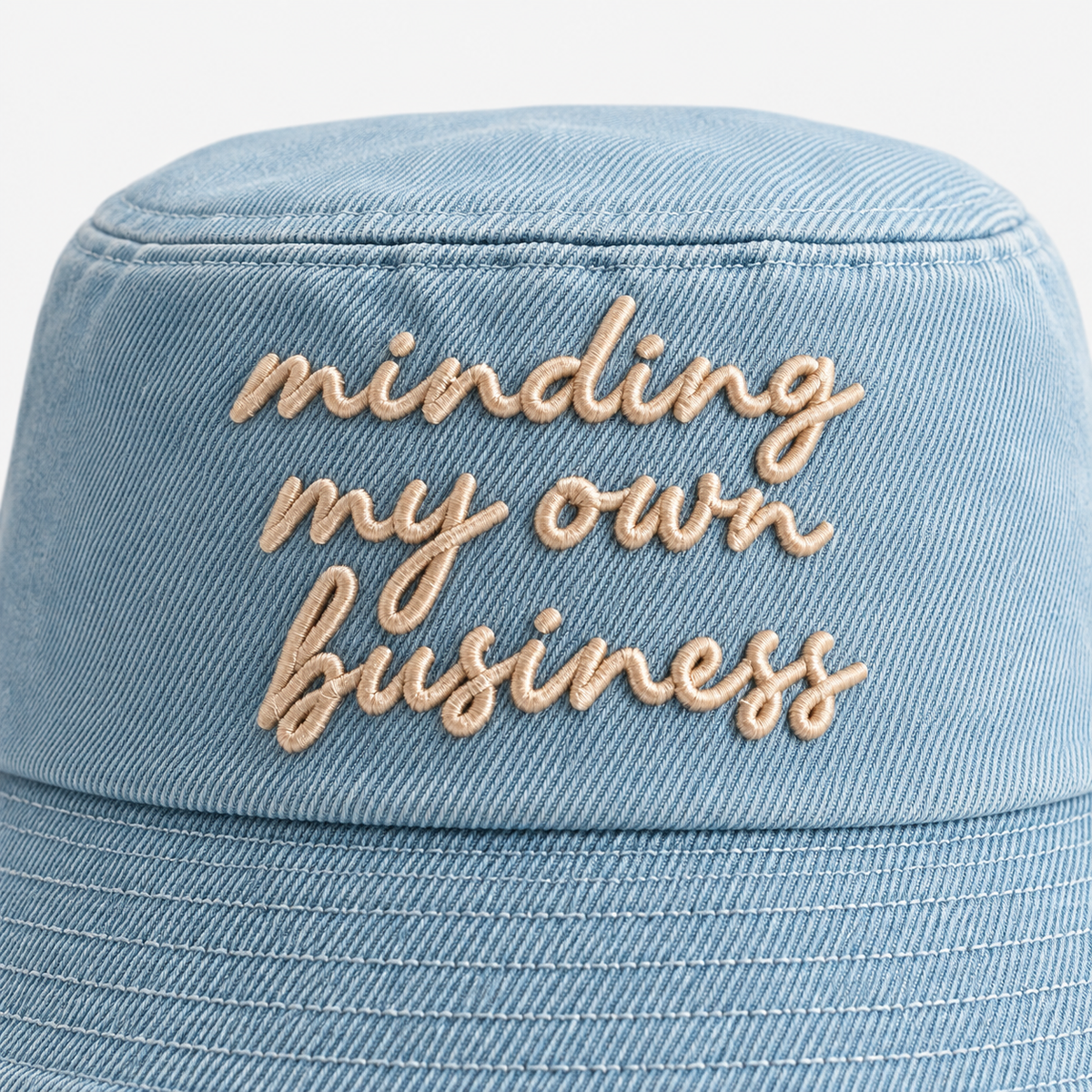 Minding My Own Business Bucket Hat