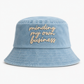Minding My Own Business Bucket Hat