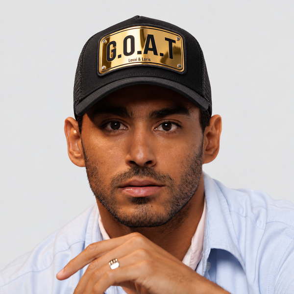 GOAT trucker Cap - Gold Platted