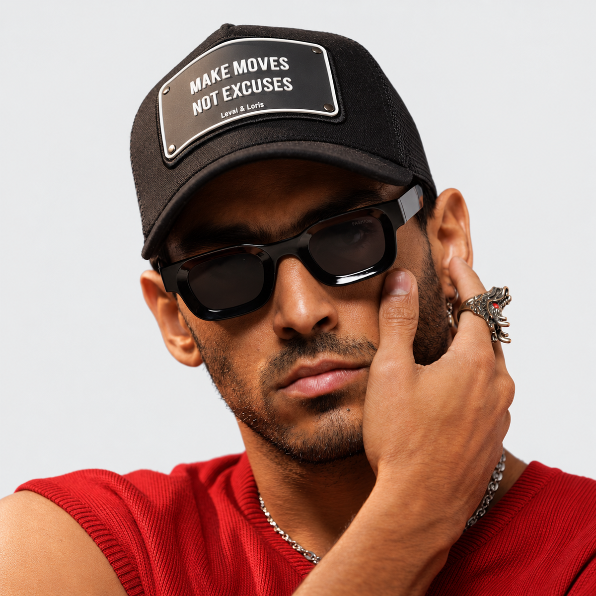 Make Moves Not Excuses Trucker Cap
