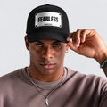 Fearless Trucker Cap - Black