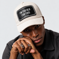 I am too old for this Trucker cap-Off White