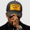 I Date Red Flags For Sports Trucker Cap