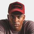 Slow Burn Trucker Cap - (LUX Chrome)