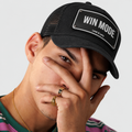 Win Mode Trucker Cap - Black