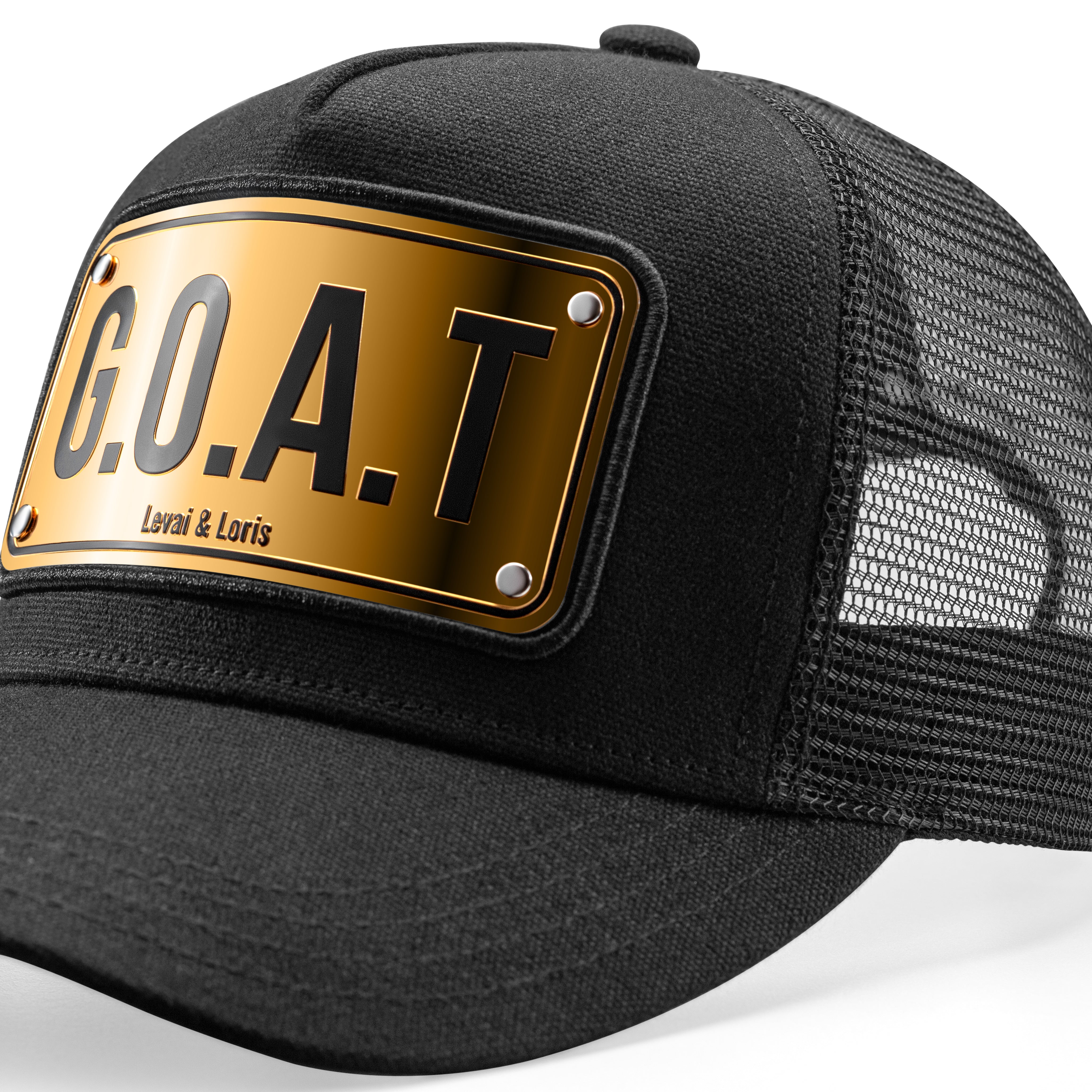 GOAT Unisex trucker Cap ( Gold Platted Edition )