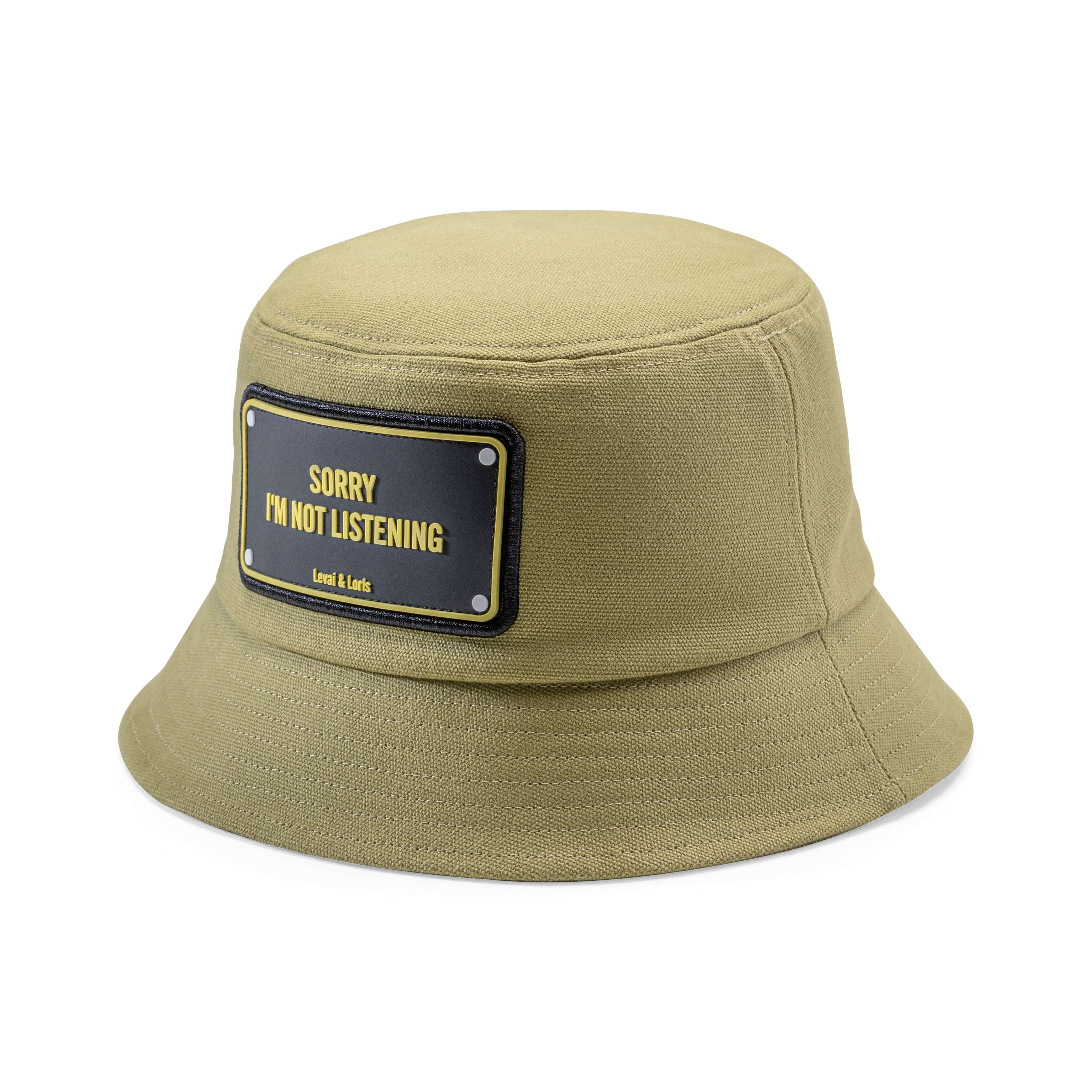 Sorry I'm Not Listening Unisex Bucket Hat