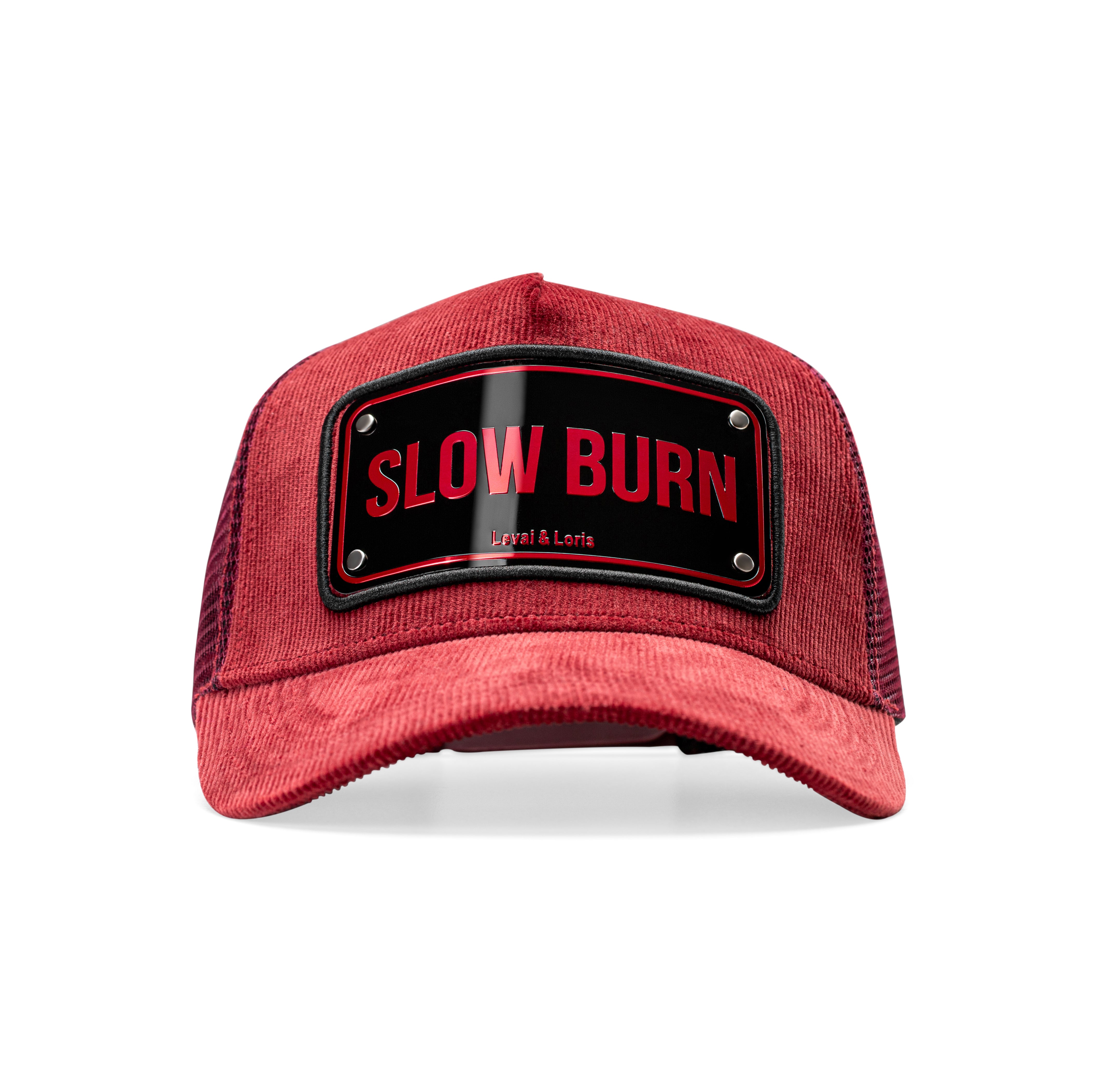 Slow Burn Unisex trucker Cap - (LUX Chrome Edition )