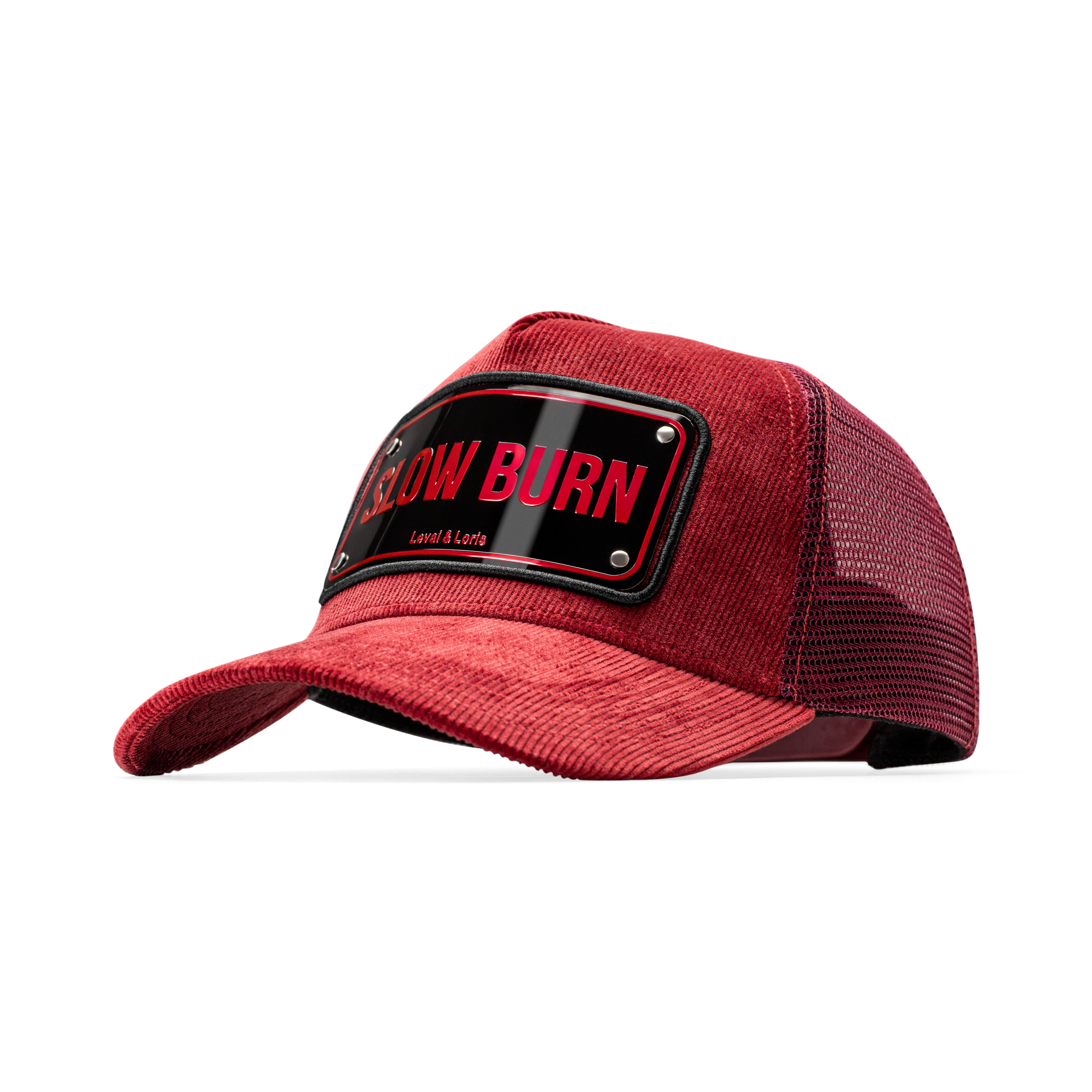 Slow Burn Unisex trucker Cap - (LUX Chrome Edition )