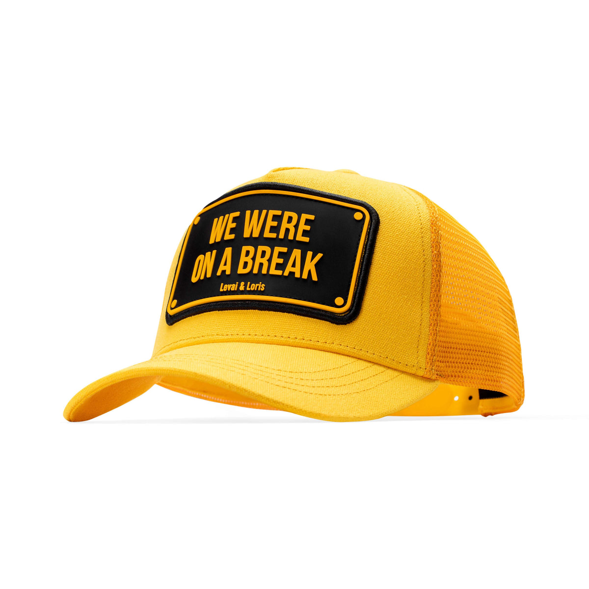 We Were On a Break Unisex Trucker Cap | levaiandloris