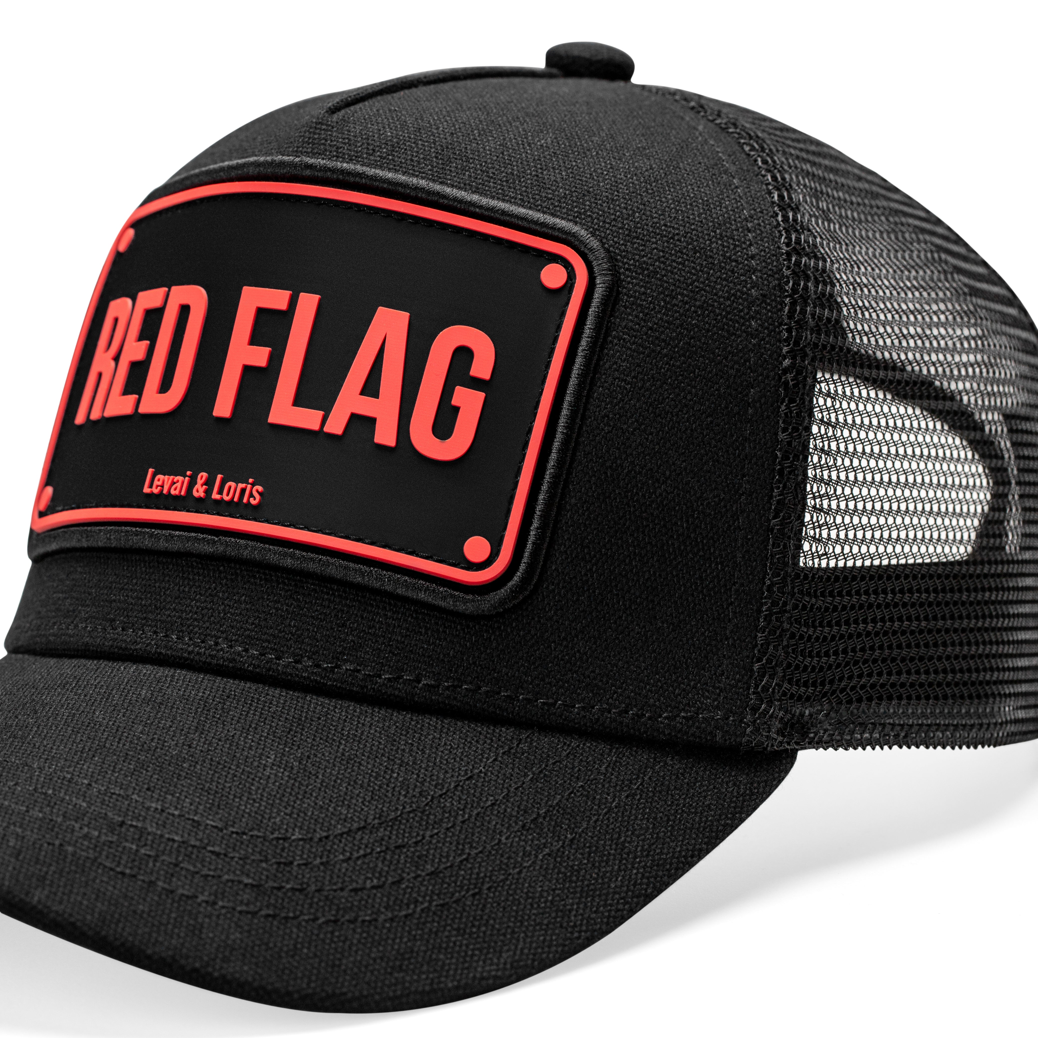 Red Flag Unisex trucker Cap
