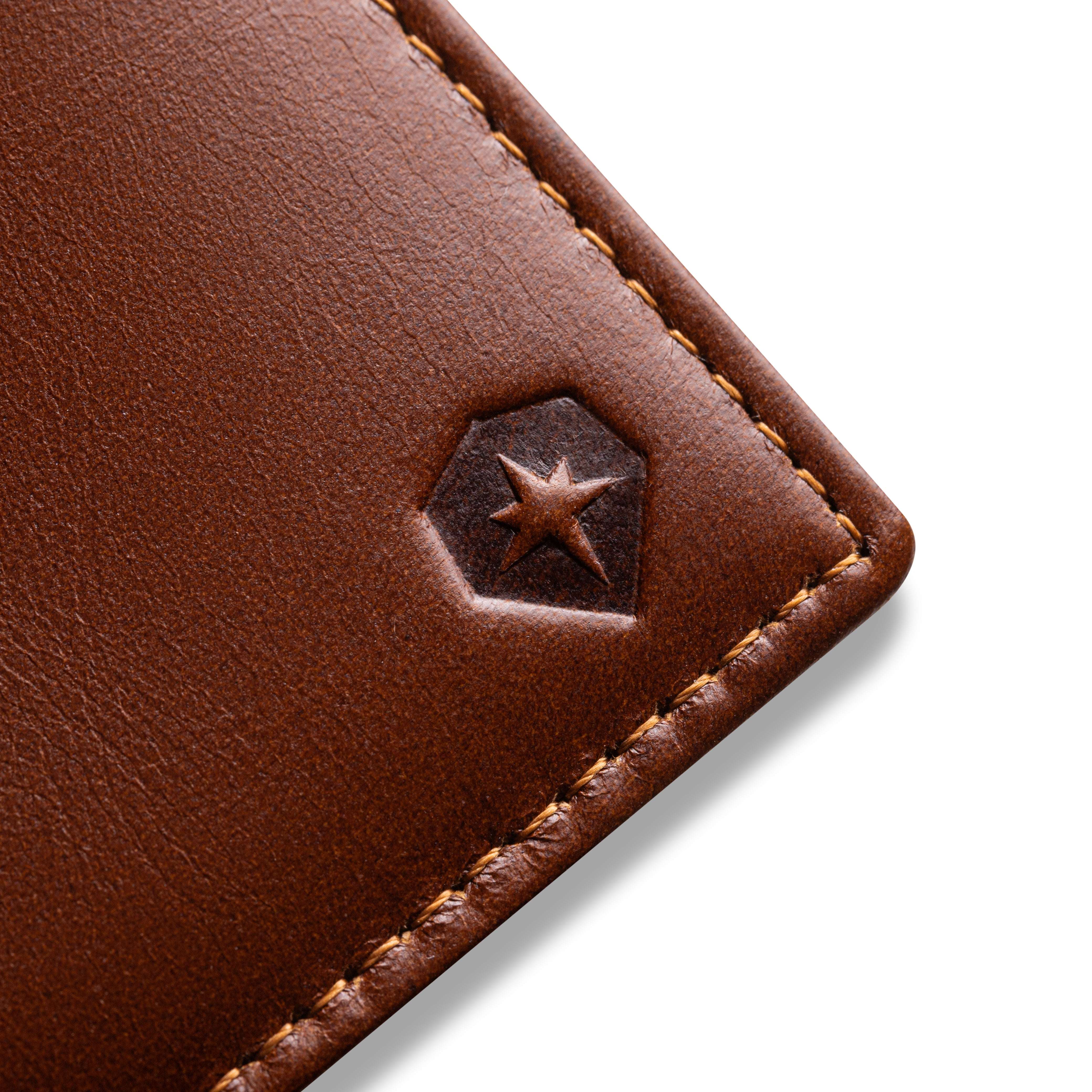 Trifold Baron Wallet - Cinnamon Brown