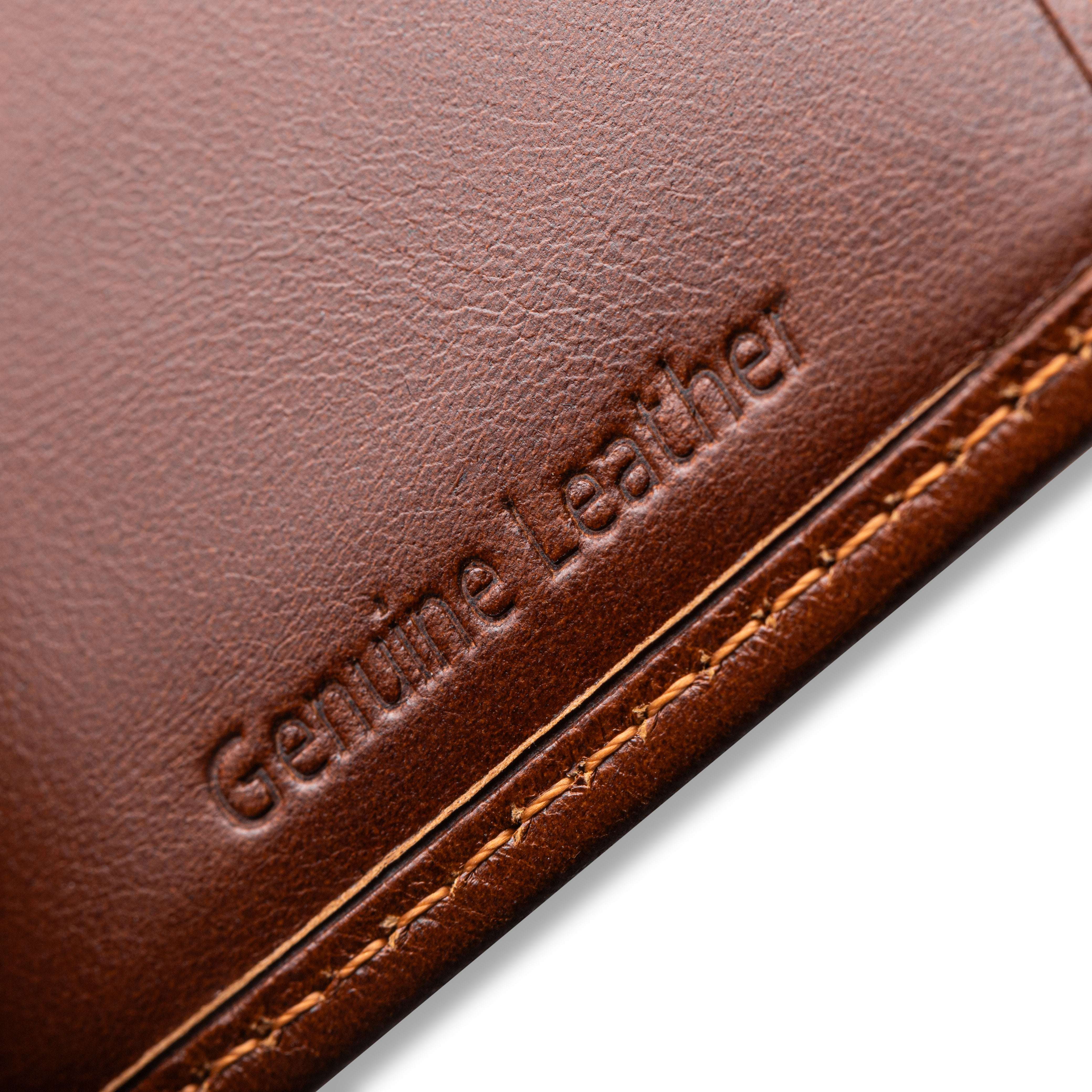 Trifold Baron Wallet - Cinnamon Brown