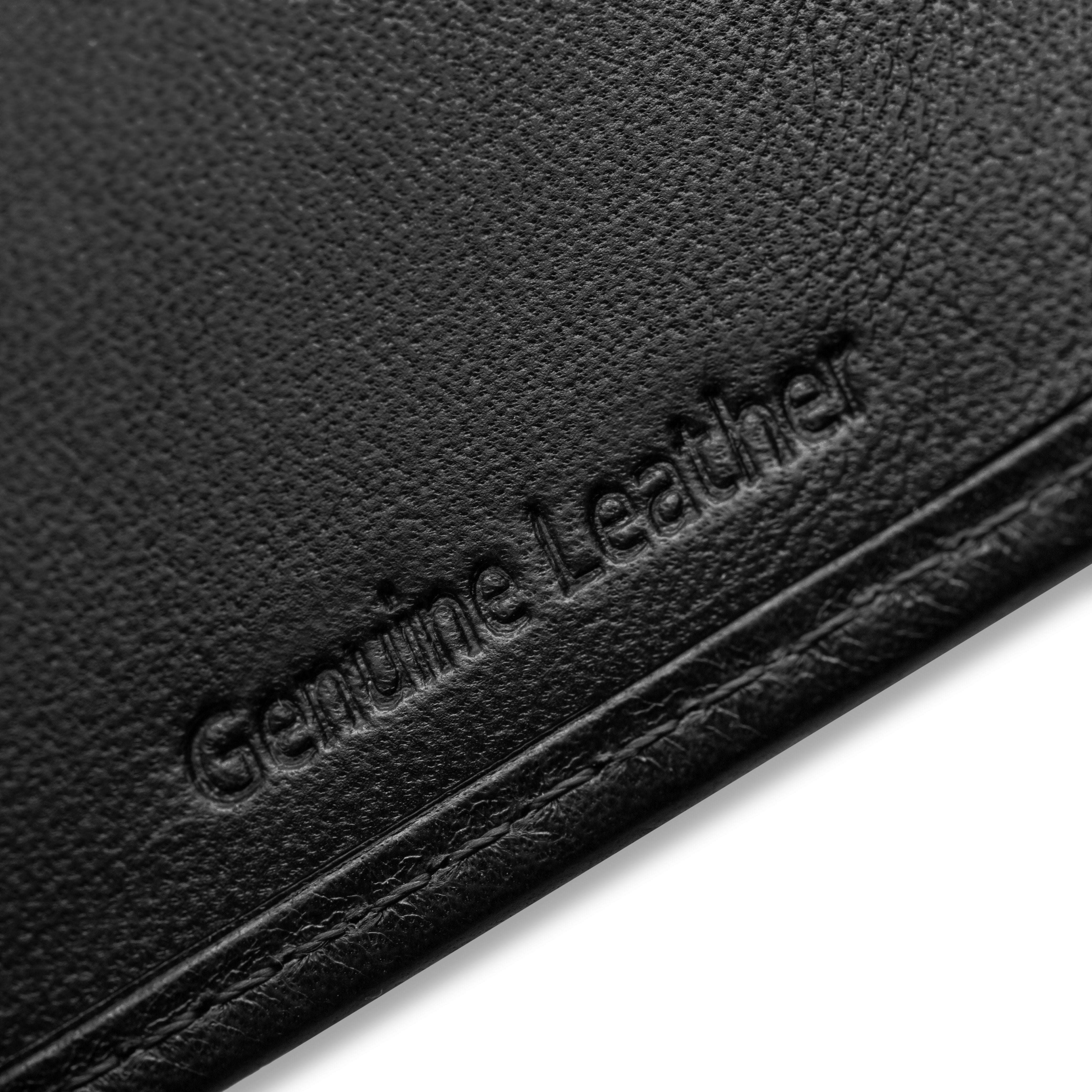 Trifold Baron Wallet - Black