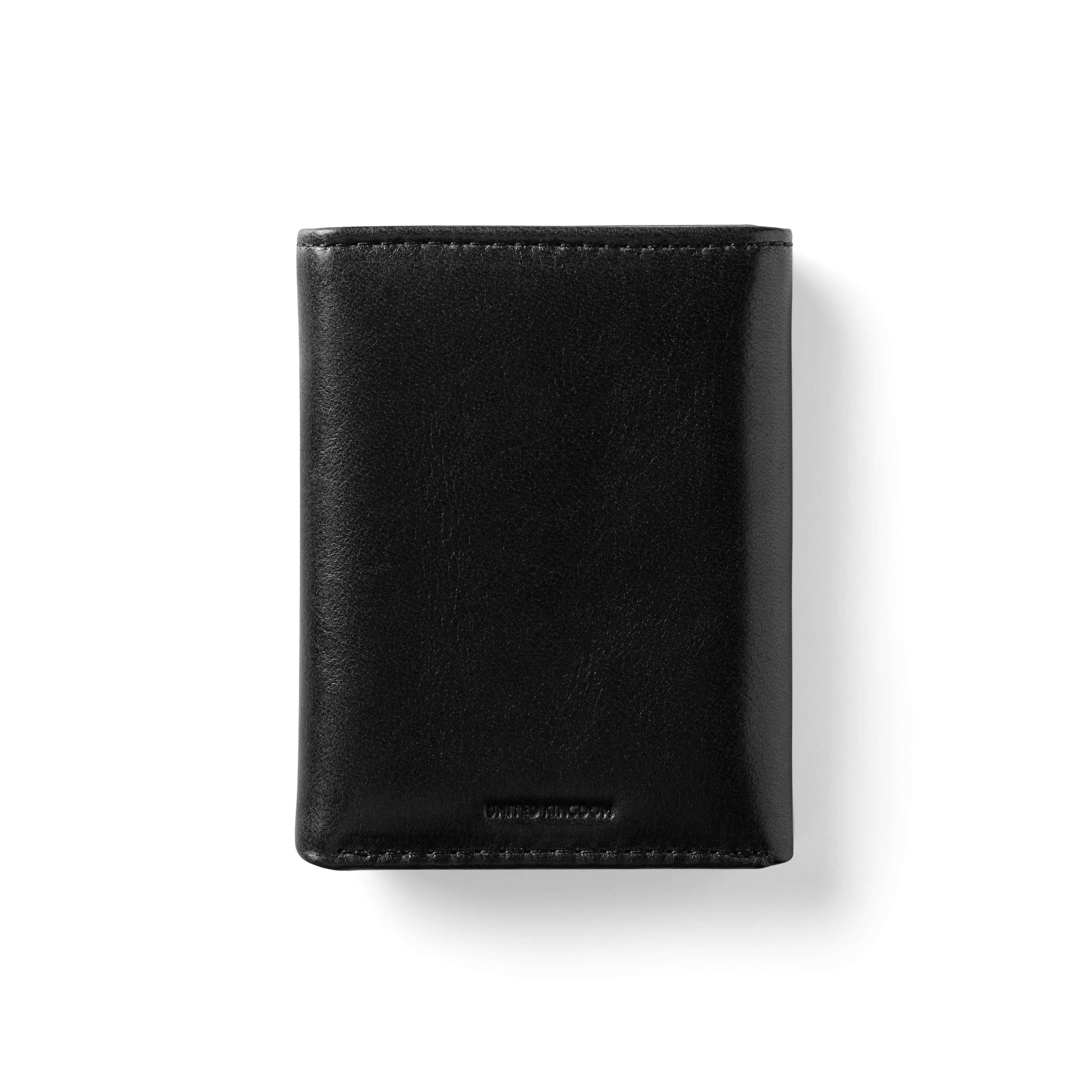 Trifold Baron Wallet - Black