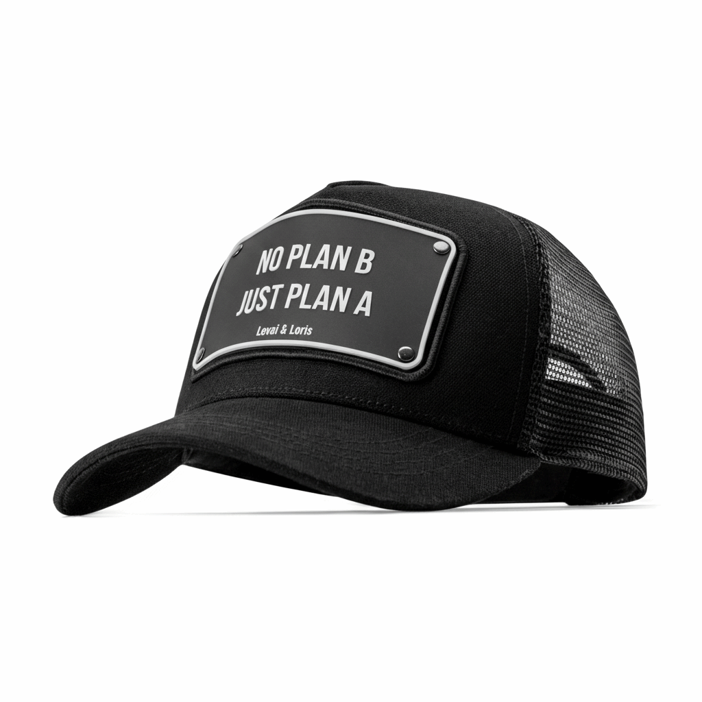 No Plan B , Just Plan A - Unisex Trucker cap