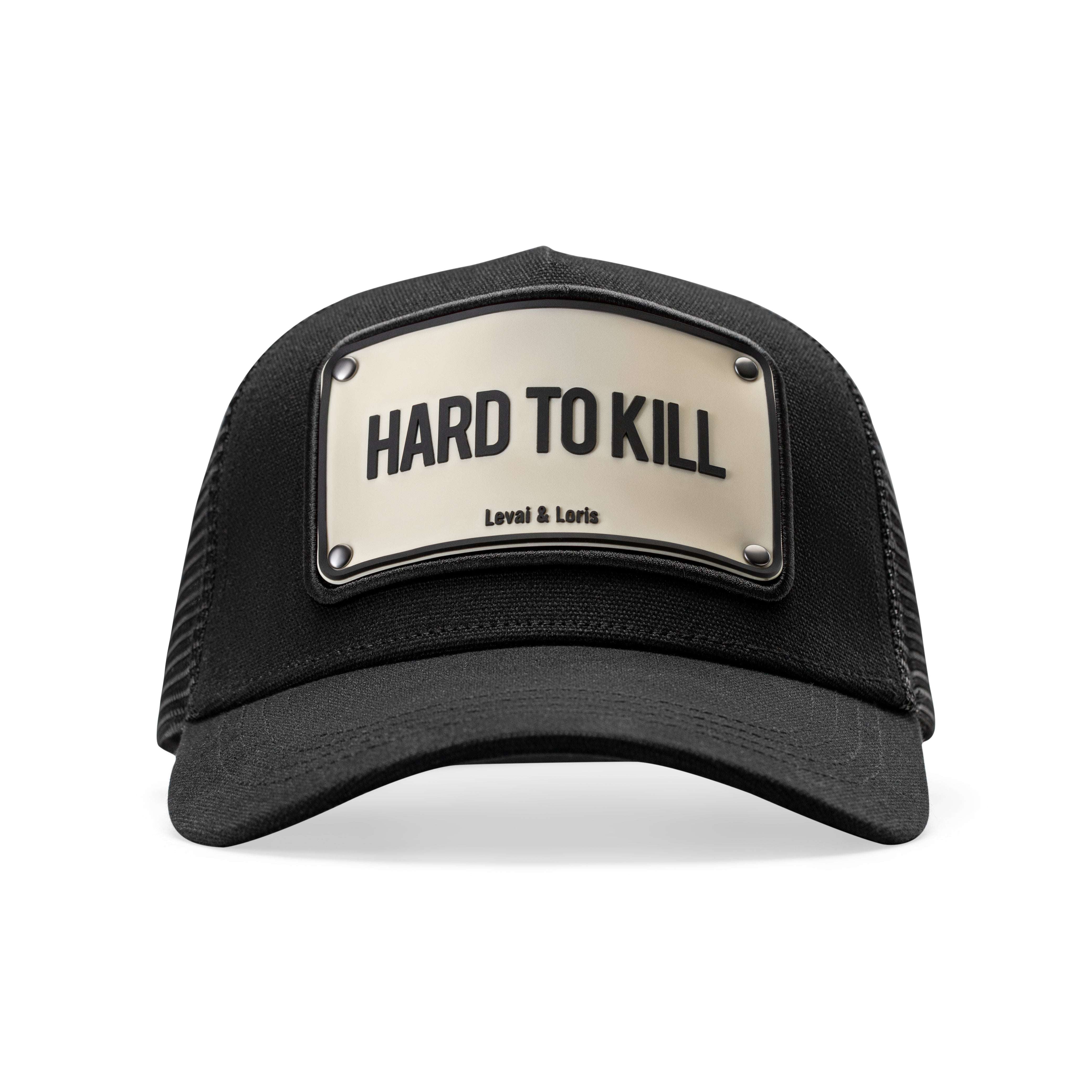 Hard To Kill ( Black edition ) Unisex Trucker Cap