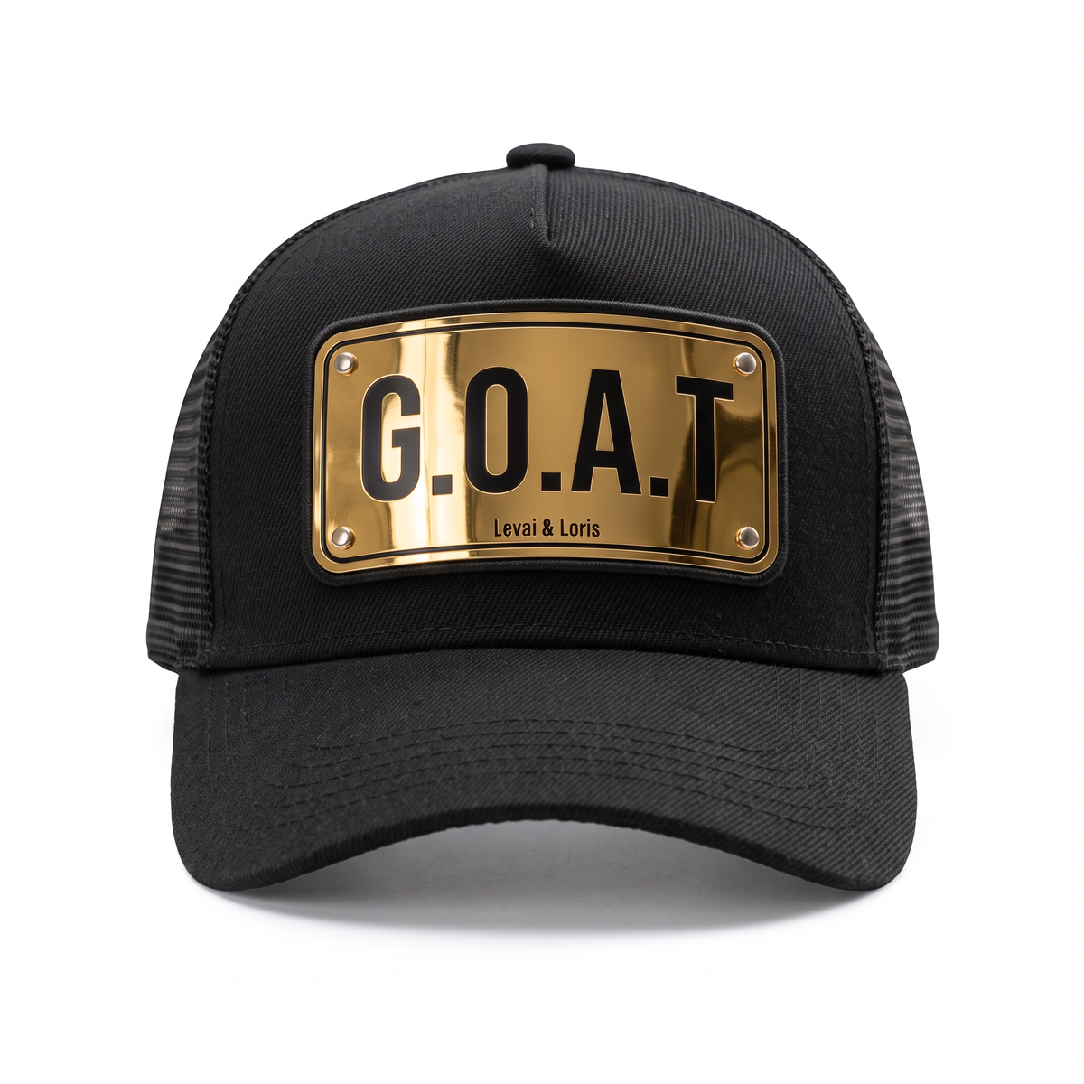 GOAT trucker Cap - Gold Platted