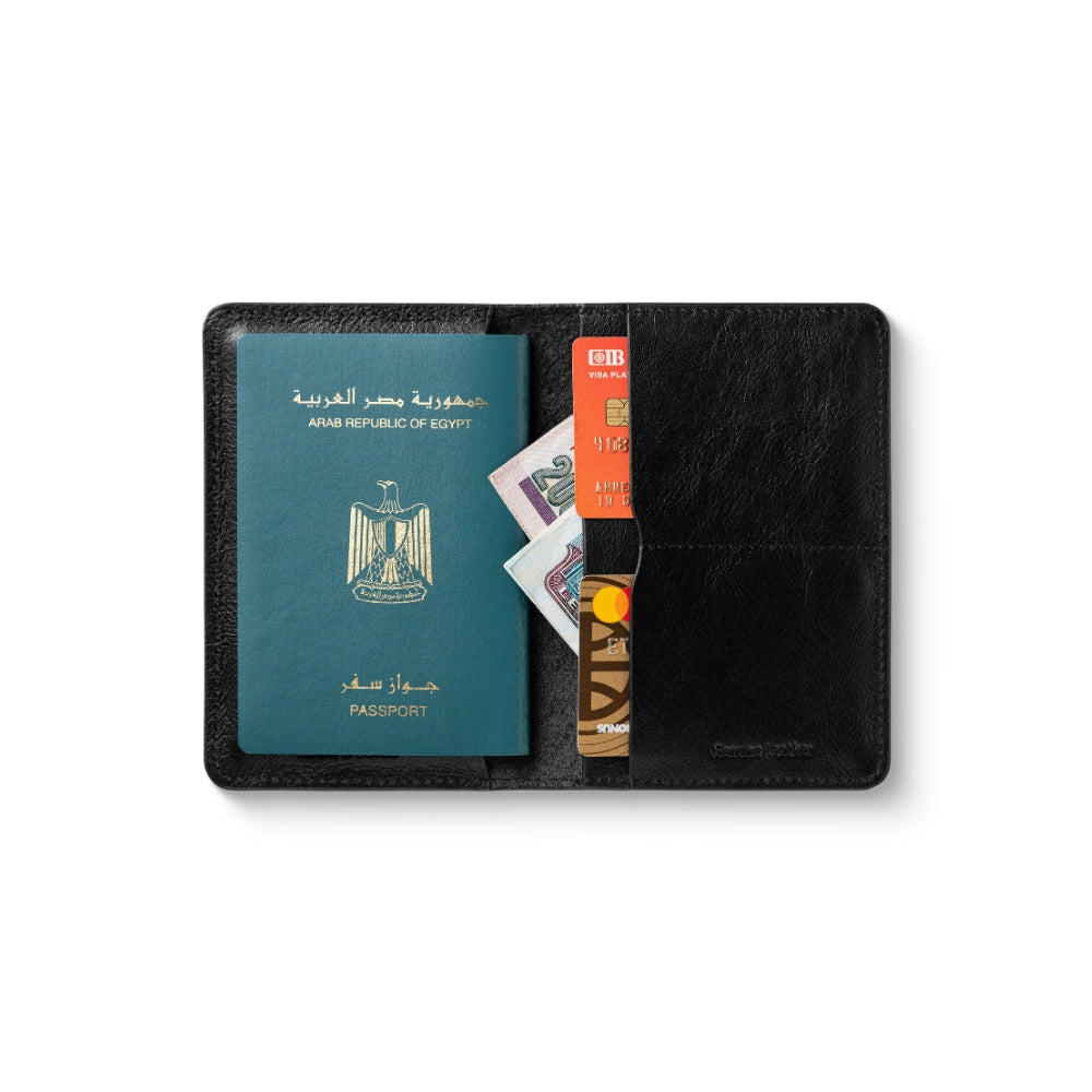 Marquess Passport wallet - Black