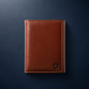 Trifold Baron Wallet - Cinnamon Brown